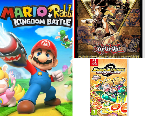 Affordable Nintendo Switch Games cover photo collage