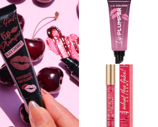 Lip Plumpers cover photo collage