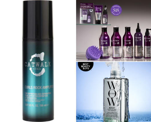 Curly Hair Recommendations cover photo collage