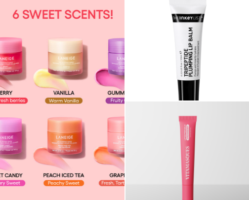 Lippies for dry lips cover photo collage