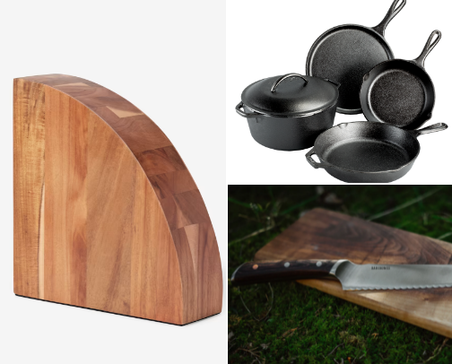 Mens Kitchen cover photo collage