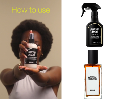 LUSH favorites cover photo collage