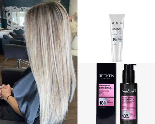 Holy grail hair products for damaged hair cover photo collage