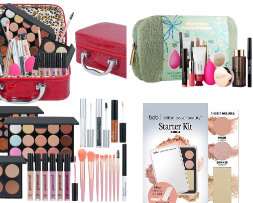 MAKE UP SETS FROM WALMART/ SEPHORA/ CVS/ WALGREENS/ TARGET/ EBAY cover photo collage