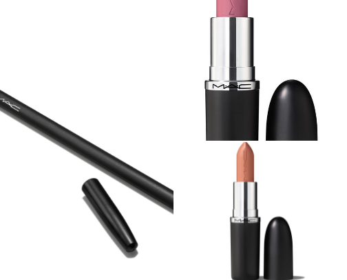 Soft Pink Glam lip combo cover photo collage