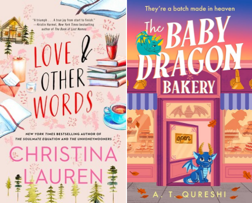 Cozy romantic reads 📚 cover photo collage