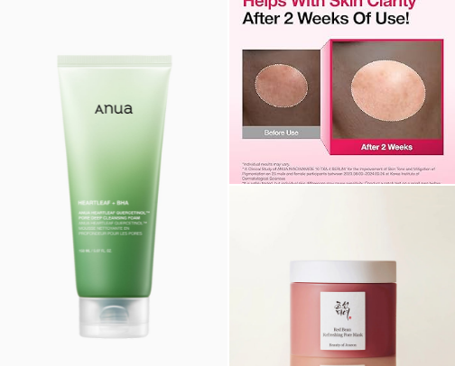 Oily or combination skin? I got you cover photo collage
