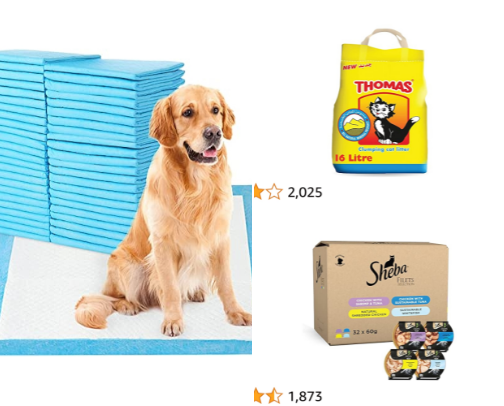 Pet Supplies cover photo collage