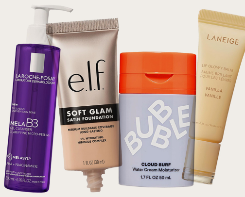 Skincare Must Haves cover photo collage