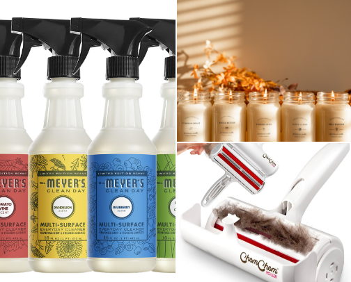 Home essentials cover photo collage