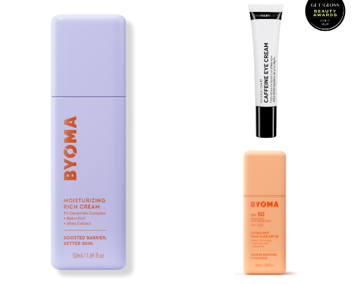 Glowy Skincare Routine cover photo collage