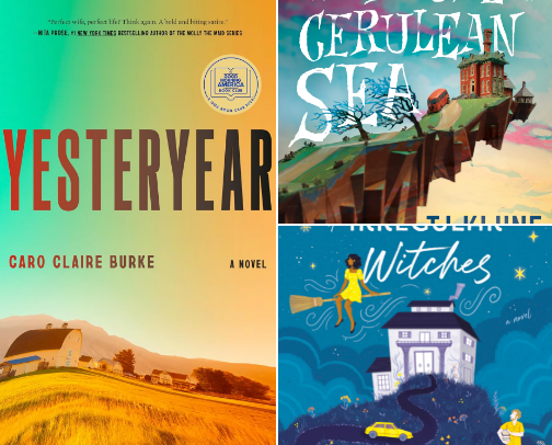 Books I’m LOVING recently cover photo collage