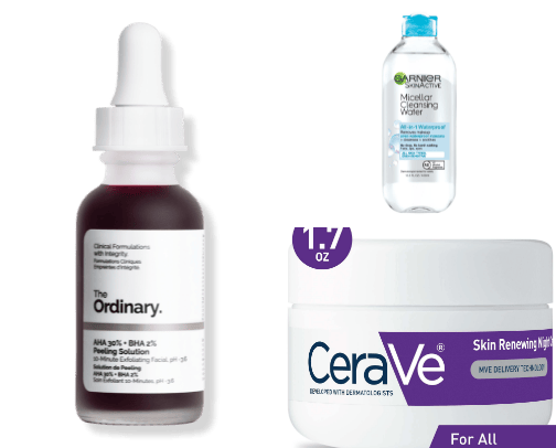 ✹ SKINCARE ✹ cover photo collage