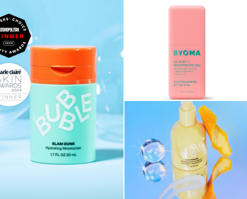Skin care for young skin cover photo collage