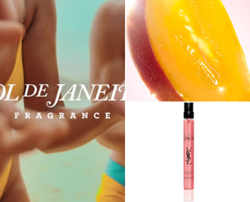 Perfume cover photo collage