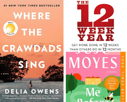 Book Recommendations 📚 cover photo collage
