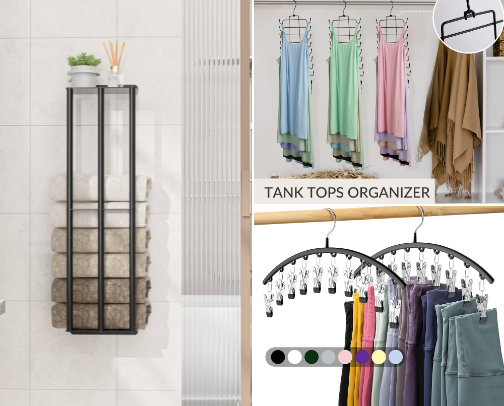 My best space-saving items🏠💡 cover photo collage