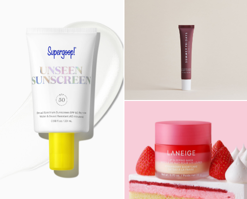 My favorite beauty recs cover photo collage