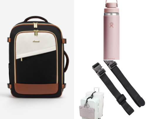 Flying essentials! cover photo collage