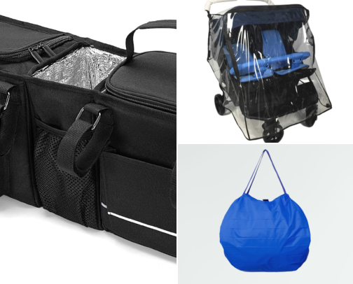 Kids Stroller Essentials (Theme Park Mom Hacks) cover photo collage