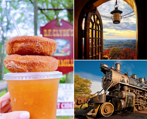 Fall in Love with Connecticut cover photo collage