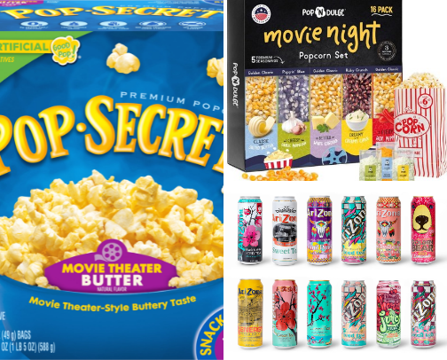 Movie Night 🍿🥤 cover photo collage