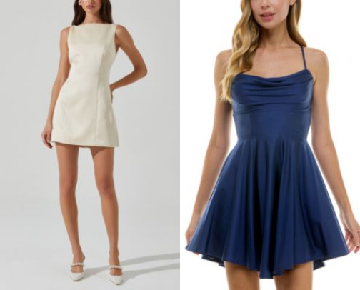 Cutest short dresses! cover photo collage