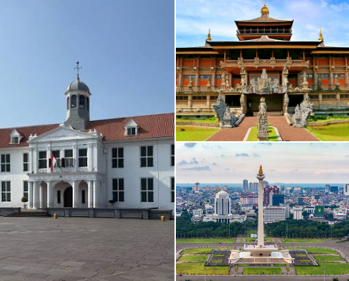 Must visit place in Jakarta (Indonesia) cover photo collage