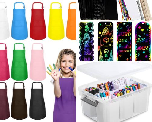 Art Supplies For Kids🎨 cover photo collage