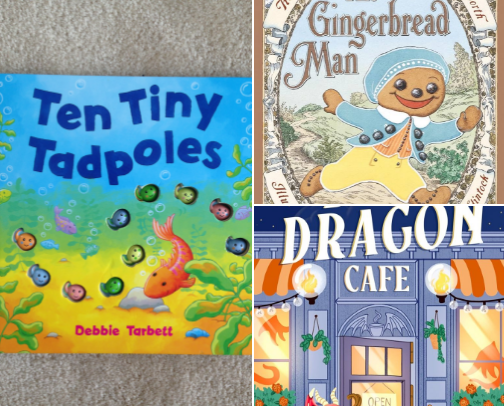 Childrens books cover photo collage