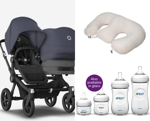 Twin mom essentials cover photo collage