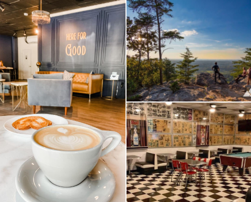our favorite local places cover photo collage