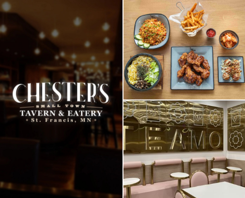 Favorite Food Places in Twin Cities cover photo collage