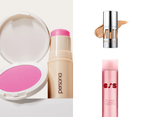 clean girl makeup 💄💋 cover photo collage