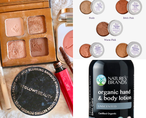 Non Toxic Beauty Essentials cover photo collage
