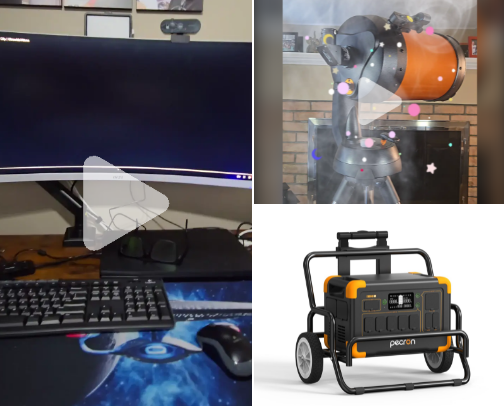 Computers and accessories cover photo collage