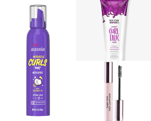 curly hair recs! cover photo collage