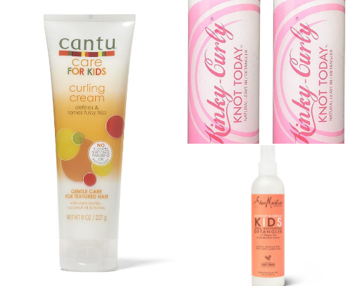 Go-To Kids Hair Products and Tools cover photo collage