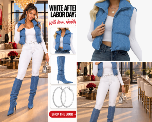 Fashion inspo cover photo collage
