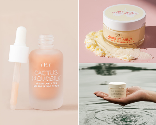 The BEST anti-aging skincare cover photo collage