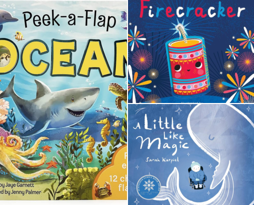 July Book Rotation for Littles ☀️ | Summer, Freedom & Disability Pride cover photo collage