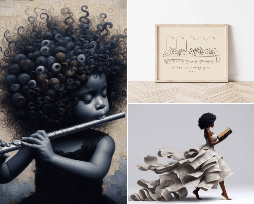 Art that soothes the soul cover photo collage