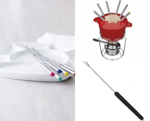 Fondue Night Was Chaos Until I Got Color Coded Forks and Gear cover photo collage