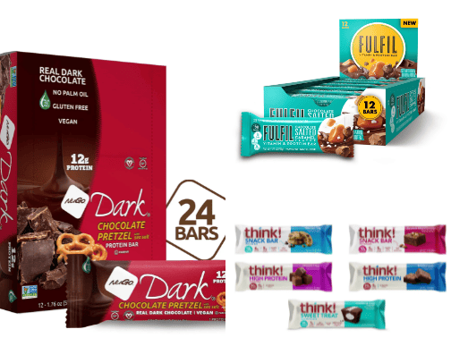 Protein Bars and drinks that actually taste good 😋 cover photo collage