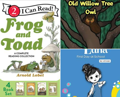 Favorite First Chapter Books cover photo collage