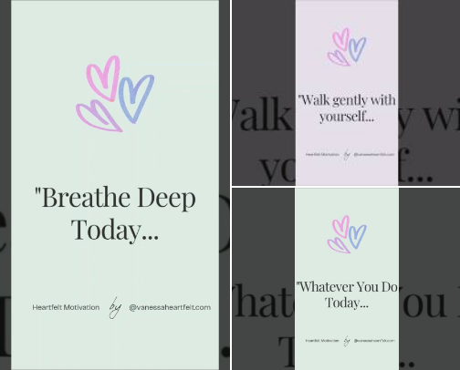 Heartfelt Quotes and Motivation cover photo collage