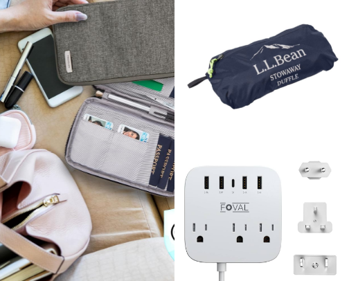 Travel "Essentials" cover photo collage