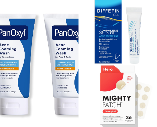 Amazon Skincare for Acne Prone Skin cover photo collage