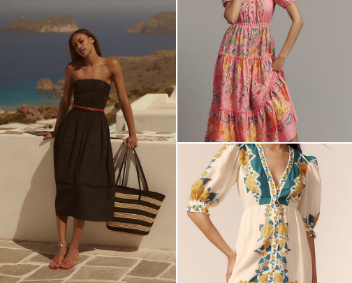 Chic & Breezy Dresses Perfect for Every Summer Getaway cover photo collage