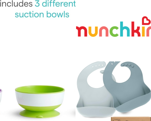 baby feeding essentials🥑👶 cover photo collage